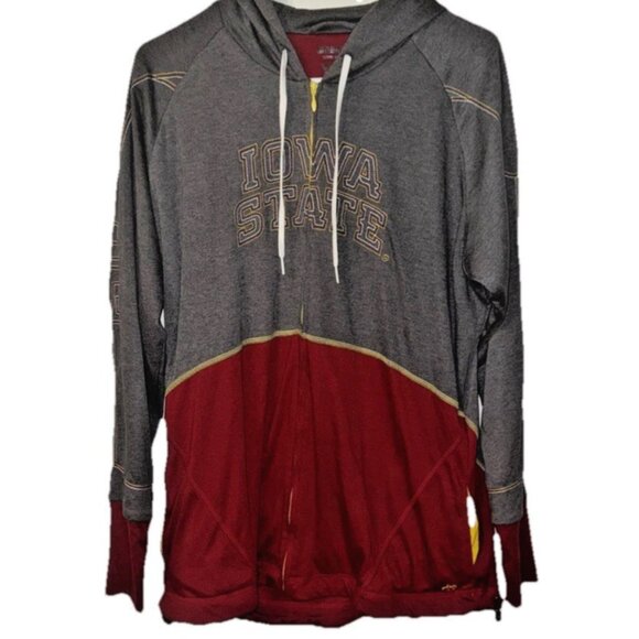 Iowa State University Women's Full Zip Hoodie Knit Size 2X - Picture 1 of 6